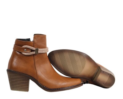 Foto 5 | Botines Mujer Sttivali 1806 Tan