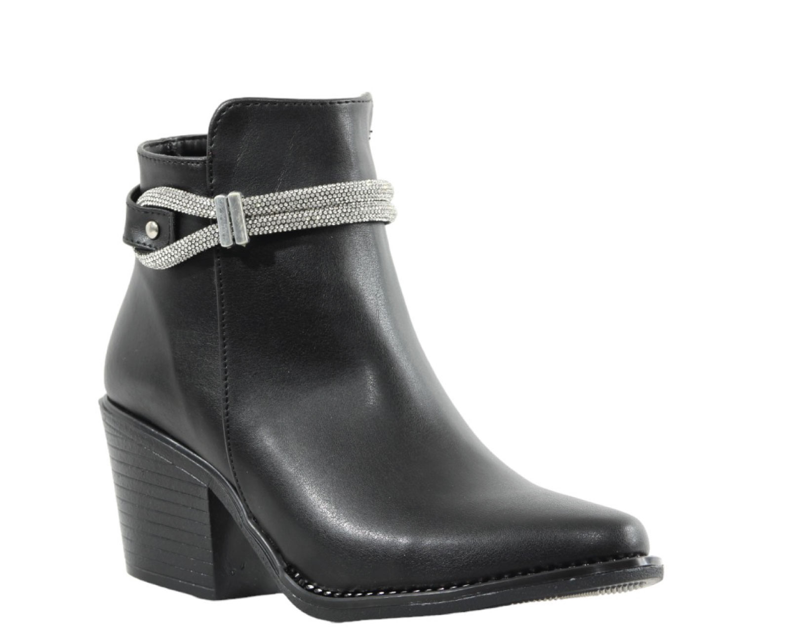 Foto 4 pulgar | Botines Mujer Sttivali 1806 Negro