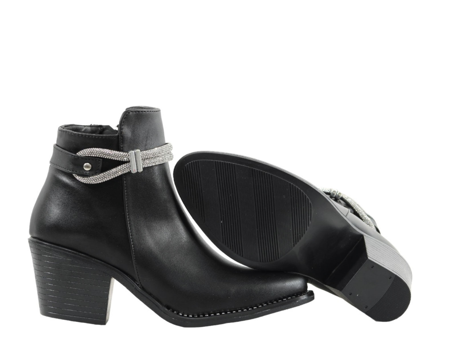 Foto 6 pulgar | Botines Mujer Sttivali 1806 Negro