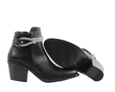 Foto 5 | Botines Mujer Sttivali 1806 Negro