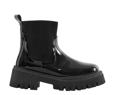 Foto 1 | Botines Mujer Sttivali 2244 Negro Charol
