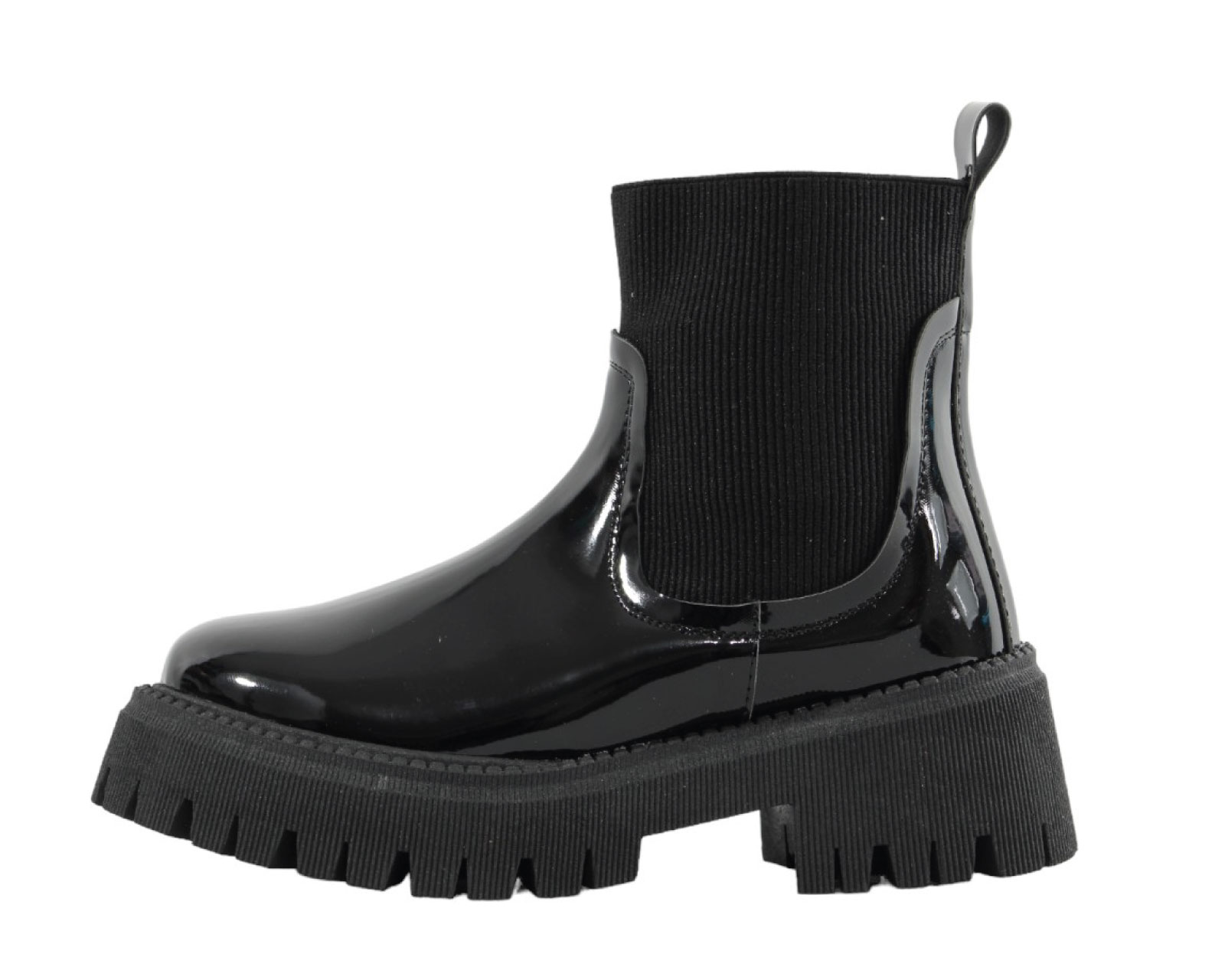 Foto 3 pulgar | Botines Mujer Sttivali 2244 Negro Charol