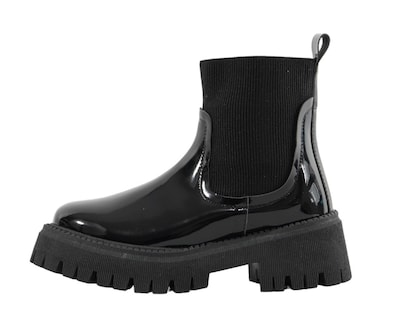 Foto 2 | Botines Mujer Sttivali 2244 Negro Charol