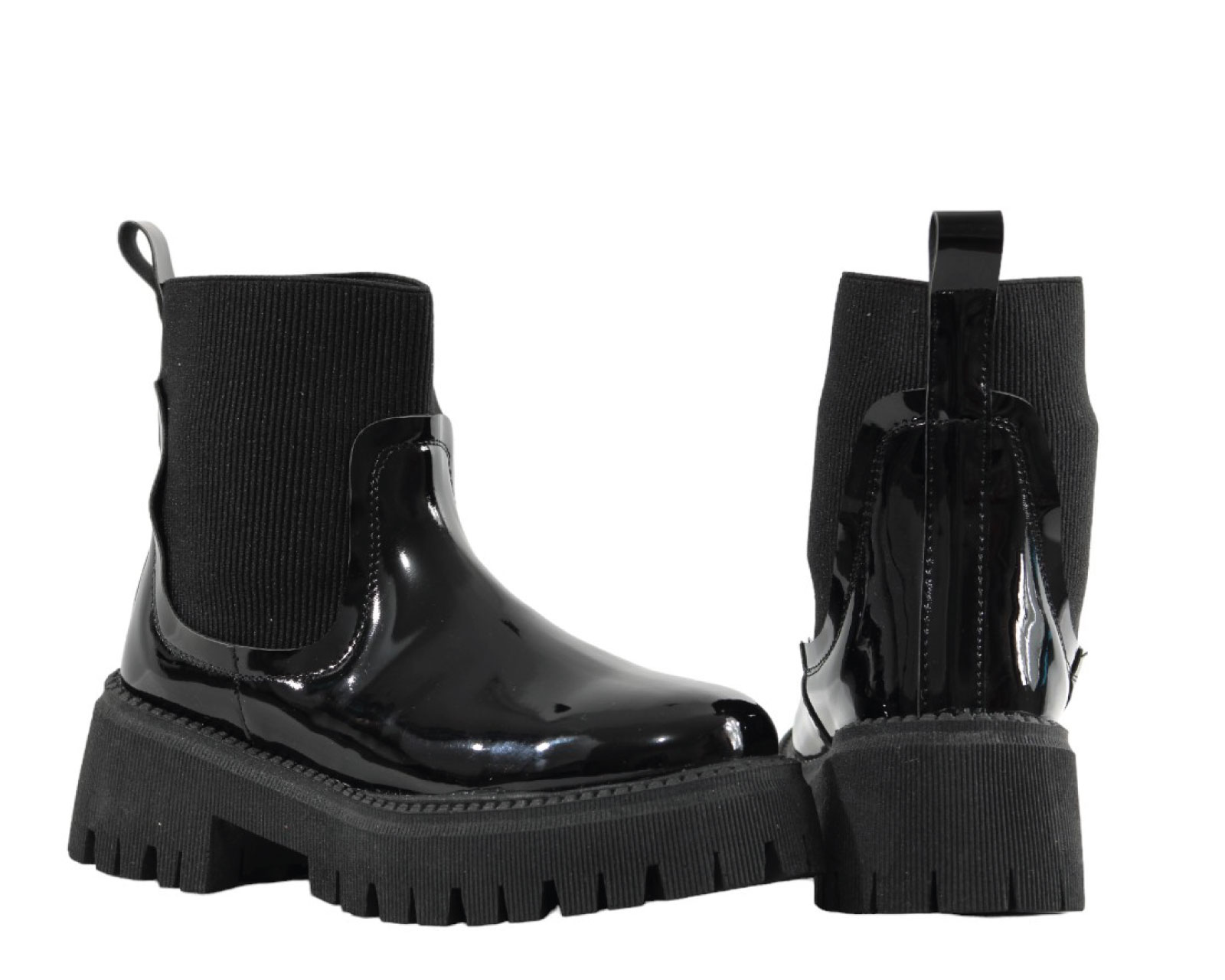 Foto 5 pulgar | Botines Mujer Sttivali 2244 Negro Charol