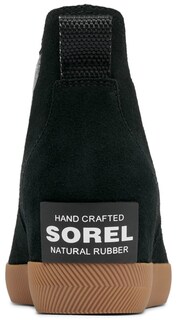 Foto 3 | Bota Con Cuña Sorel Out N About Sin Cordones Para Mujer, Color Negro - Venta Internacional.