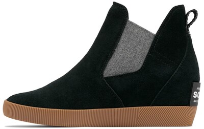 Foto 4 | Bota Con Cuña Sorel Out N About Sin Cordones Para Mujer, Color Negro - Venta Internacional.