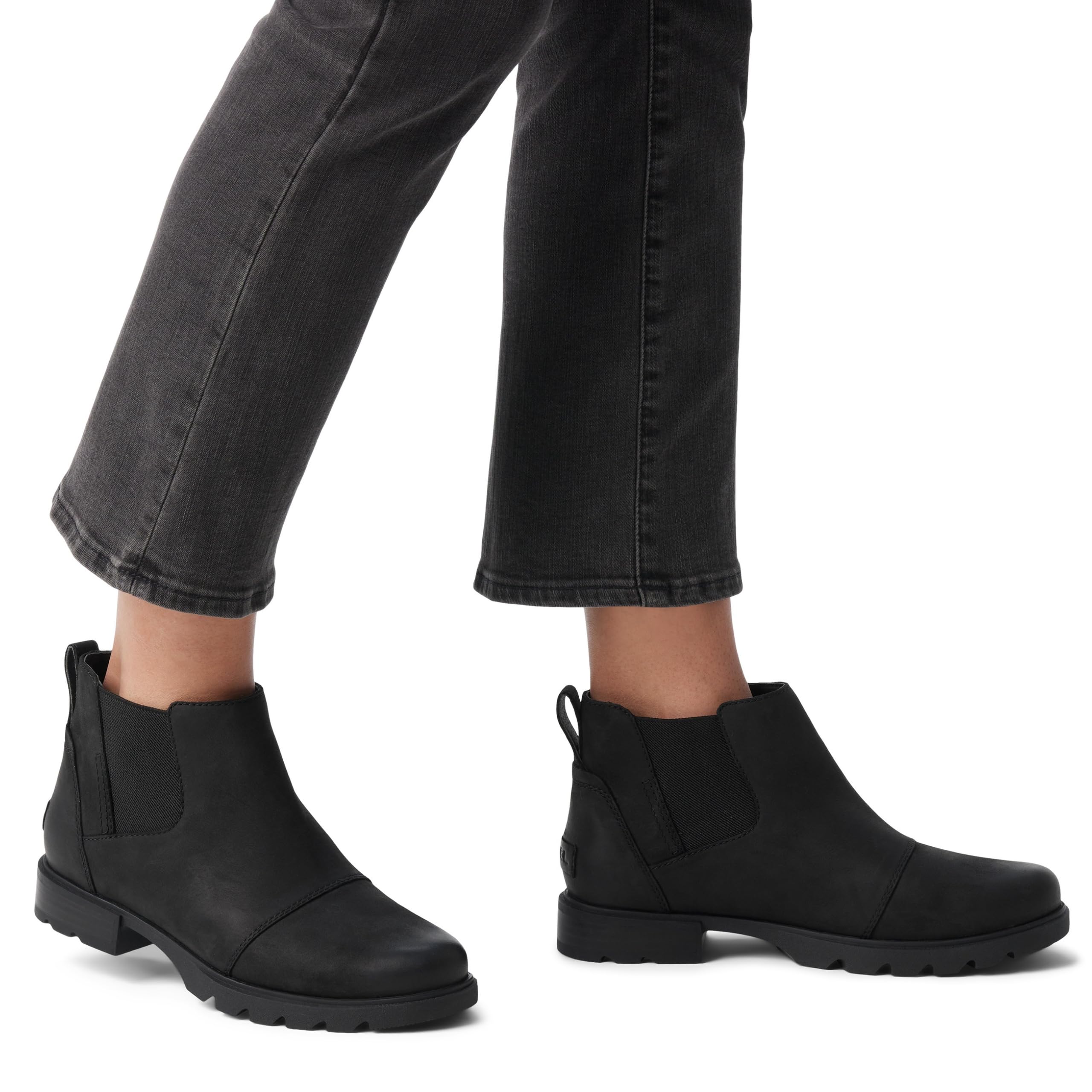 Foto 6 pulgar | Bota Sorel Emelie Lll Chelsea Waterproof Para Mujer, Color Negro - Venta Internacional.