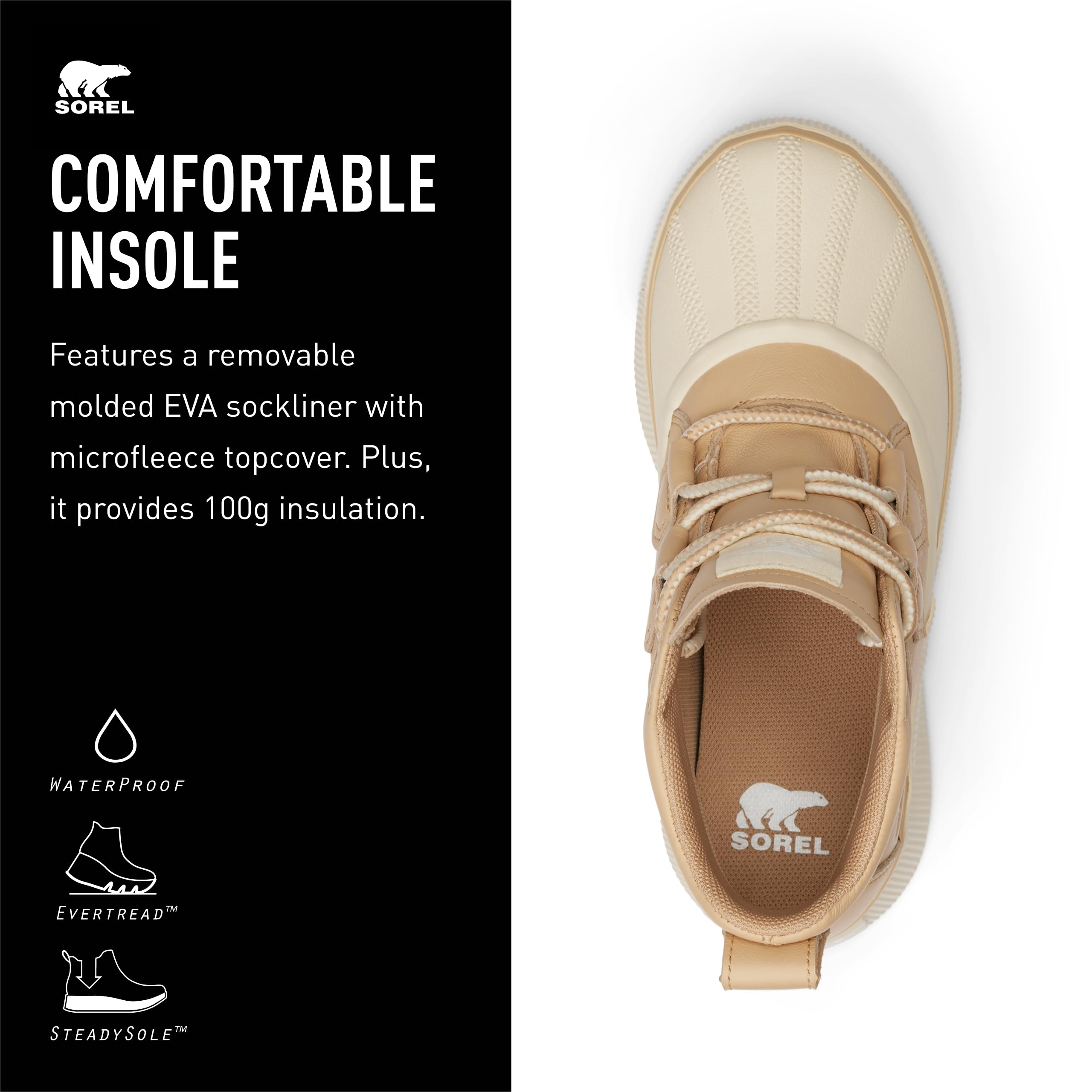 Foto 5 pulgar | Bota Sorel Out N About Lv Classic Impermeable Para Mujer 8.5 - Venta Internacional.