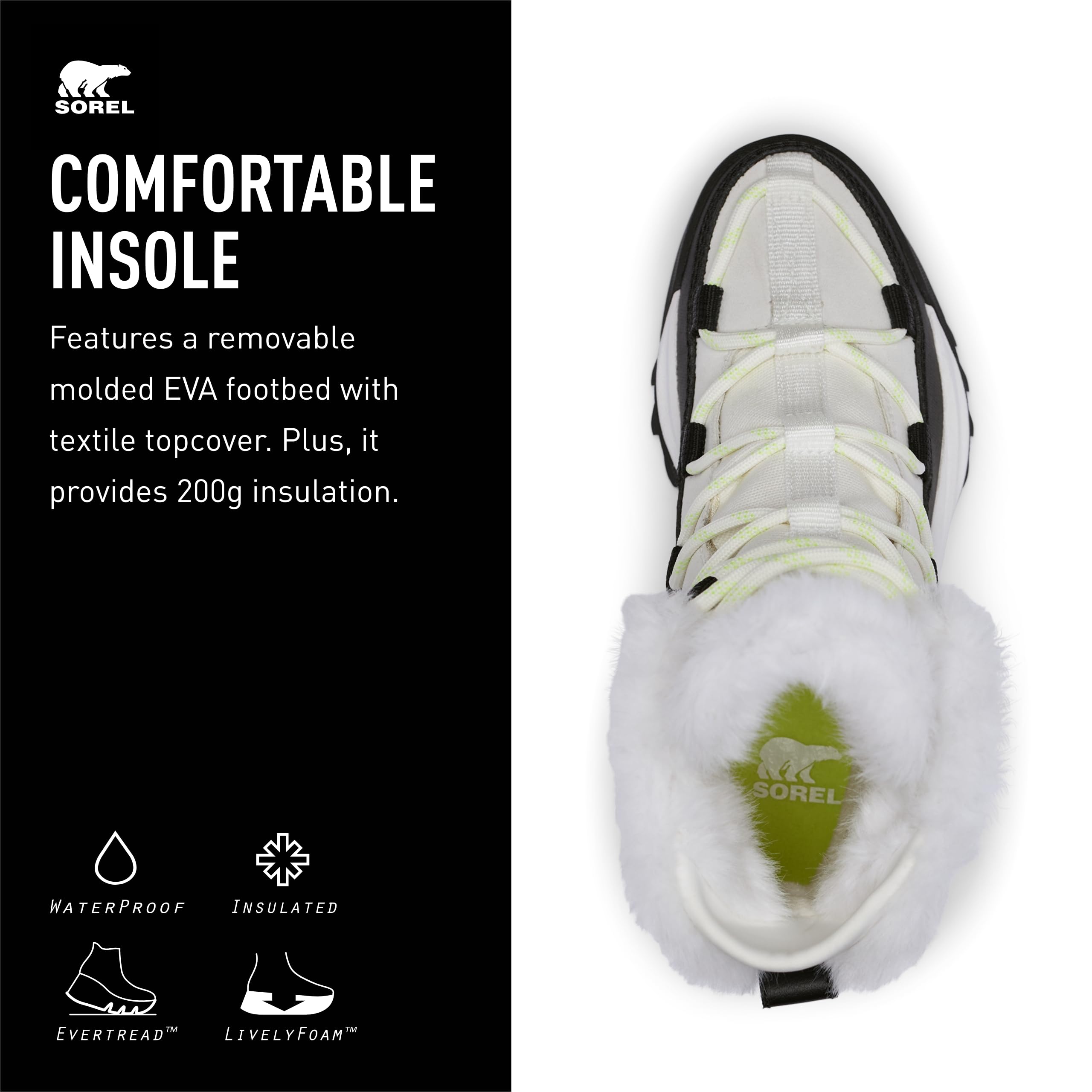 Foto 5 pulgar | Bota Sorel Ona Rmx Glacy Plus Impermeable Para Mujer - Venta Internacional.