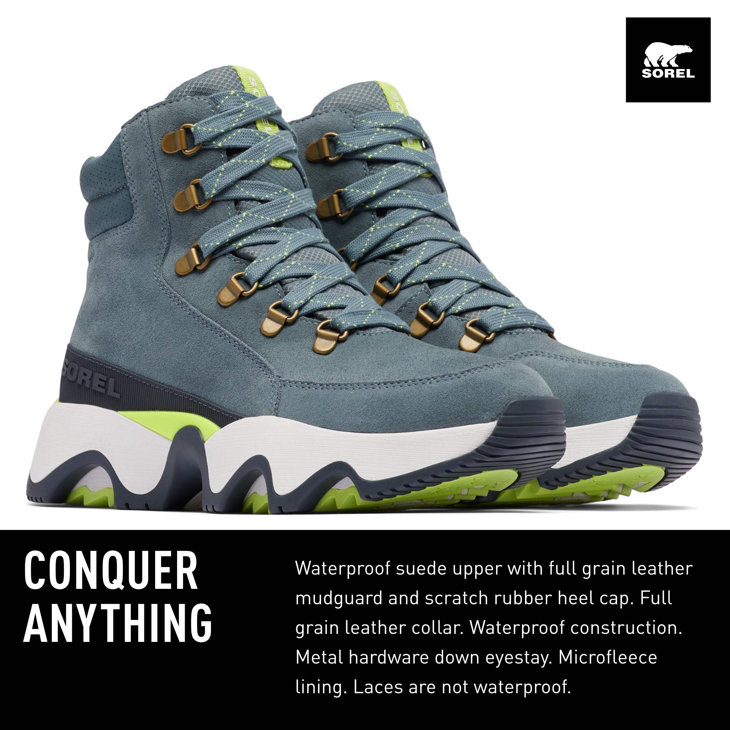 Foto 3 pulgar | Zapatos Sorel Kinetic Impact Conquest Waterproof - Mujer - Venta Internacional.