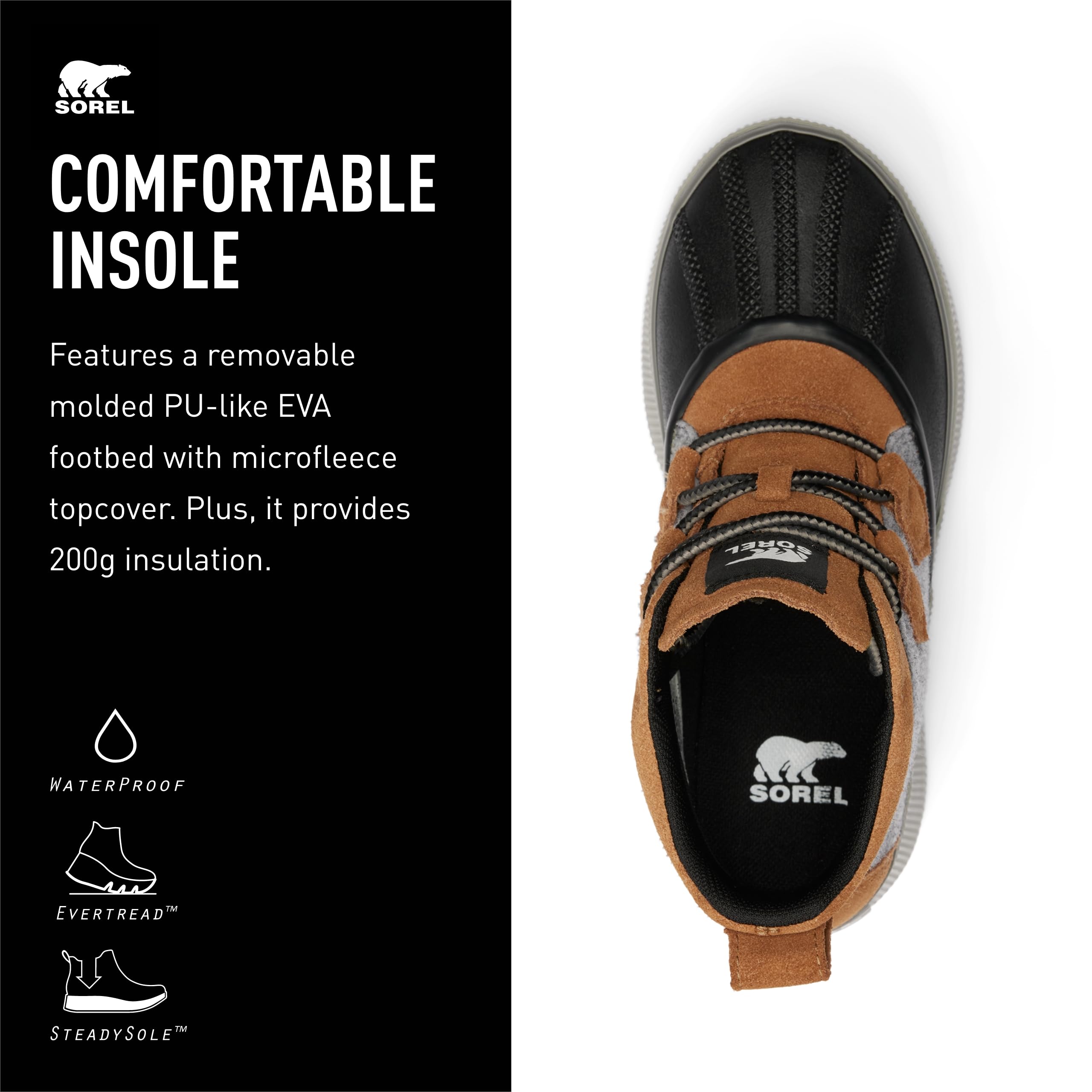 Foto 5 pulgar | Boot Sorel Out N About Lv Classic - Caramelos Impermeables Para Mujer - Venta Internacional.
