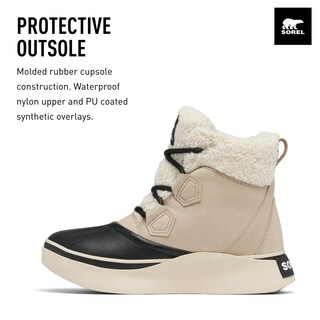 Foto 3 | Botas Sorel Out N About Lv Chillz Impermeables Para Mujer, Color Marrón Omega - Venta Internacional.