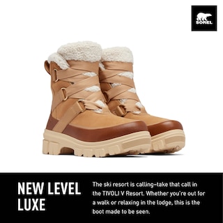Foto 2 | Bota Sorel Tivoli V Resort Waterproof Para Mujer - Talla 9 - Venta Internacional.