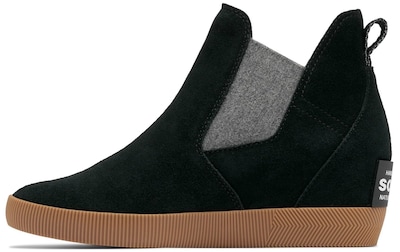Foto 4 | Bota Con Cuña Sorel Out N About Sin Cordones Para Mujer, Color Negro - Venta Internacional.