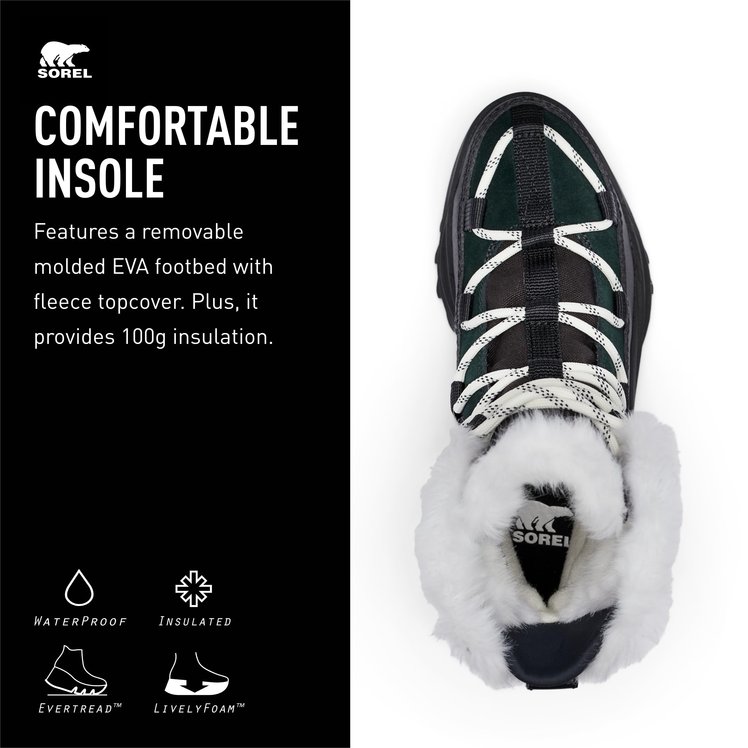 Foto 5 pulgar | Bota Sorel Ona Rmx Glacy Plus Impermeable Para Mujer - Venta Internacional.