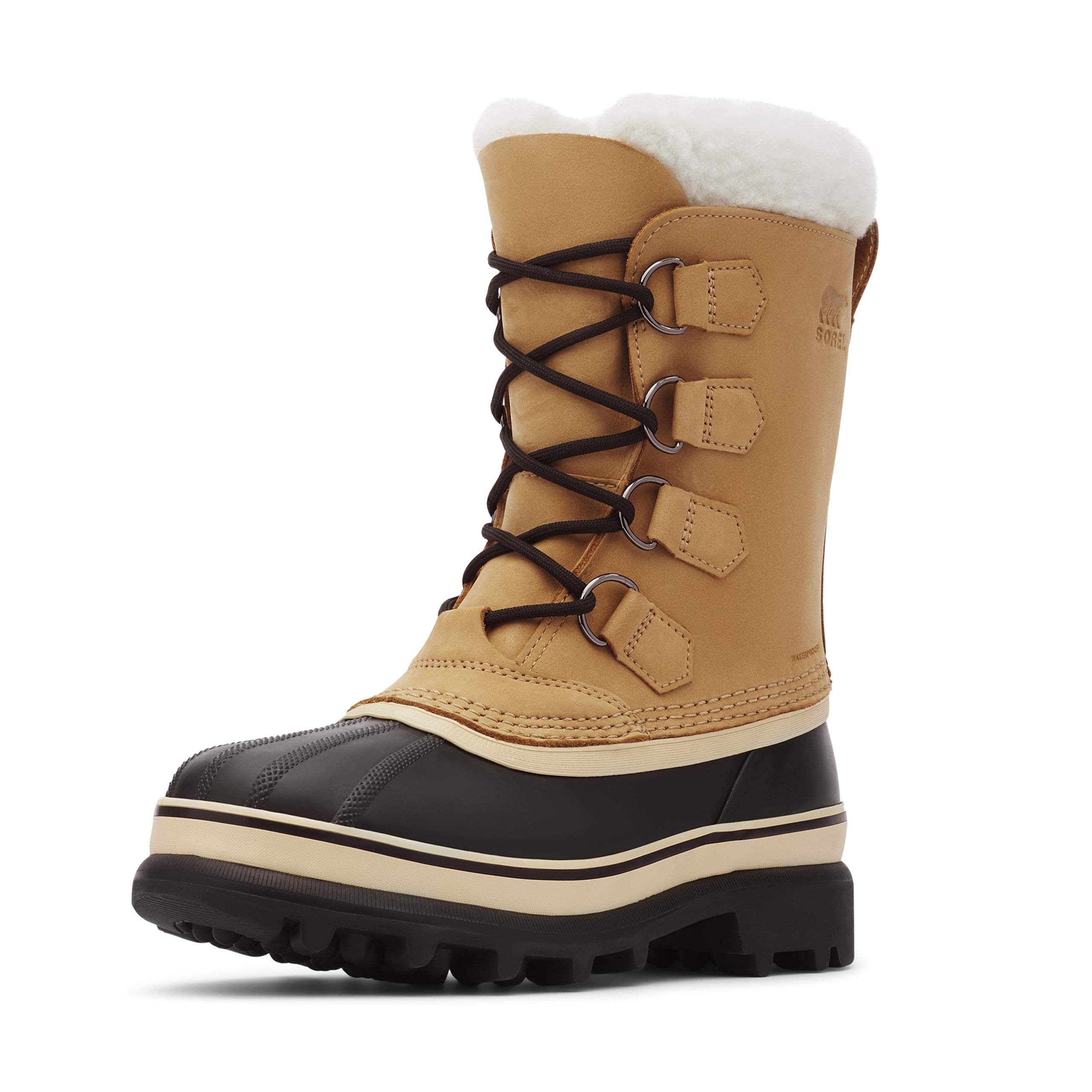 Bota Sorel Caribou Waterproof Para Mujer Buff Talla 7.5 - Venta Internacional.
