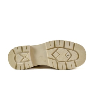 Foto 5 | Botines Combat Militar 5cm Plataforma Para Mujer Walki Nuria Blanco