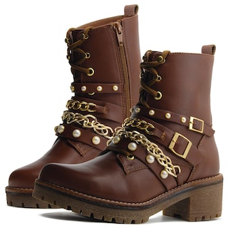 Foto 1 | Botas Casuales Para Dama Café Salamandra 116-1558 Cafe