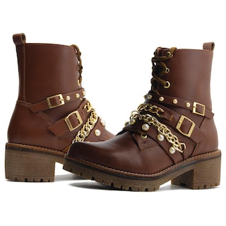Foto 2 | Botas Casuales Para Dama Café Salamandra 116-1558 Cafe