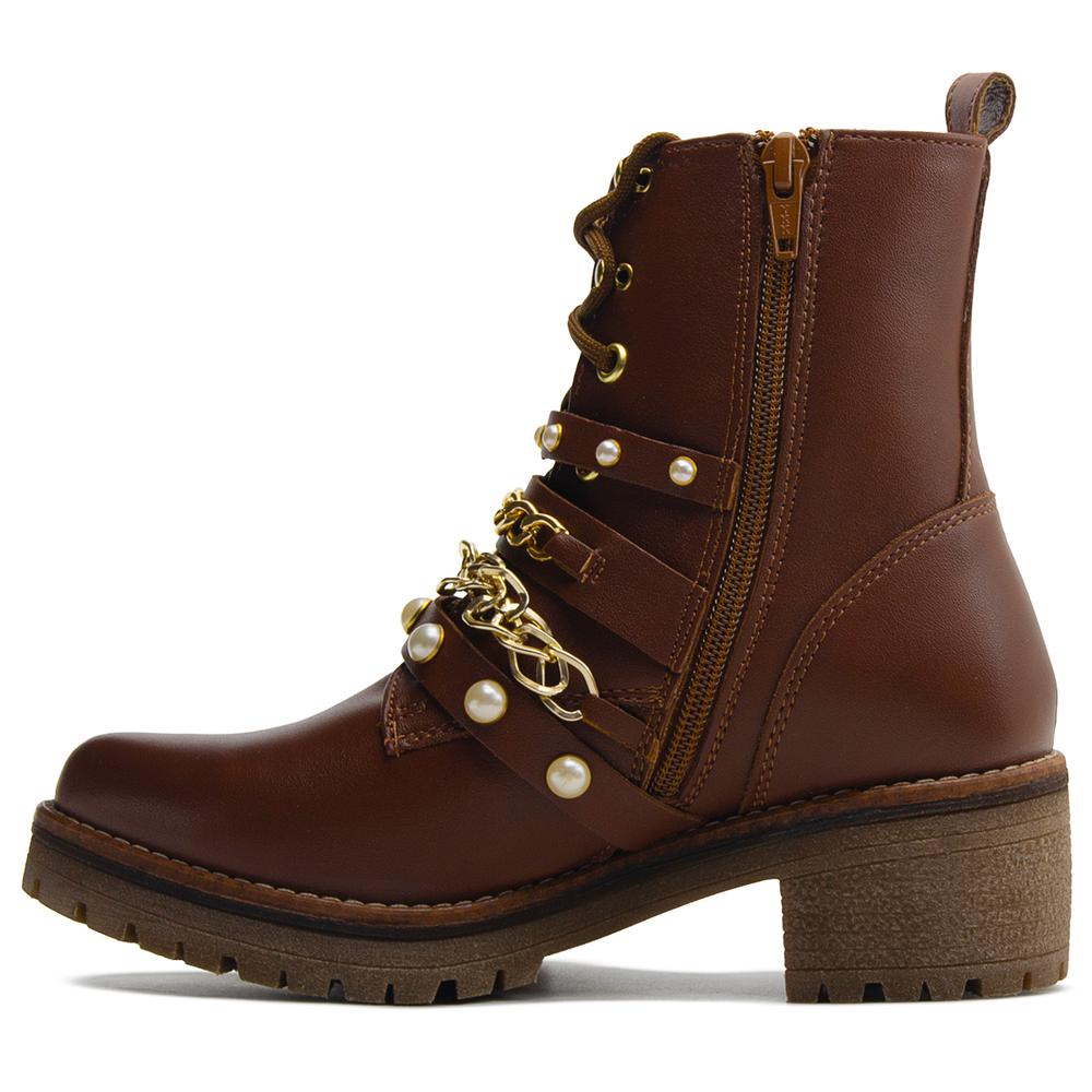 Foto 6 pulgar | Botas Casuales Para Dama Café Salamandra 116-1558 Cafe