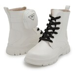 Botin Moda Dama Bolsita Color Perla Cómodas 22-26 Ligeras Beige