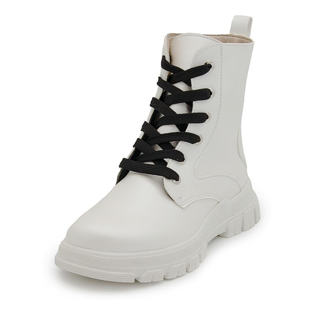 Foto 2 | Botin Moda Dama Bolsita Color Perla Cómodas 22-26 Ligeras Beige