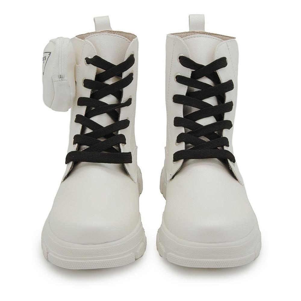 Foto 5 | Botin Moda Dama Bolsita Color Perla Cómodas 22-26 Ligeras Beige