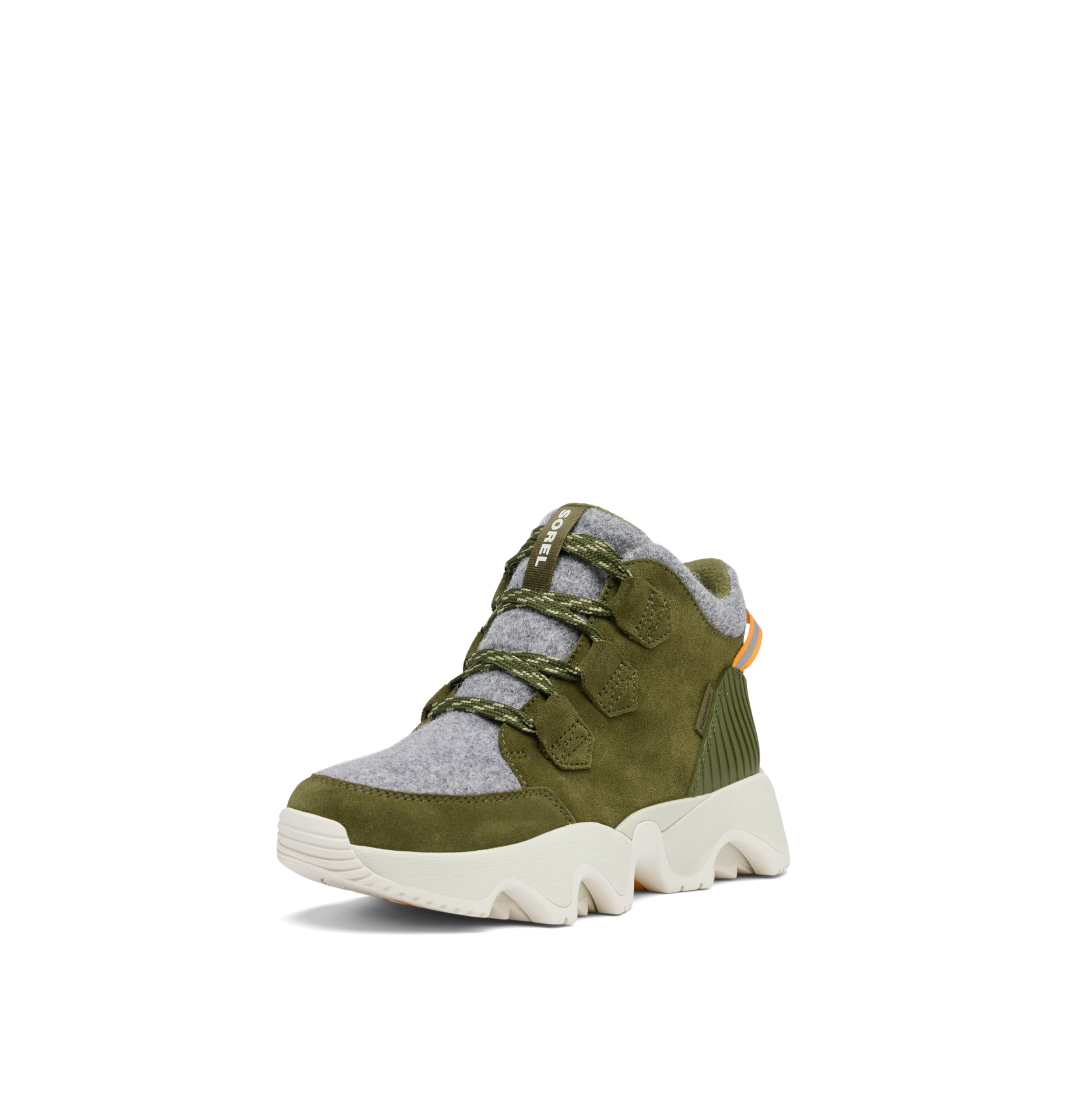 Bota Sorel Kinetic Impact Caribou Plus Impermeable Verde Para Mujer - Venta Internacional.