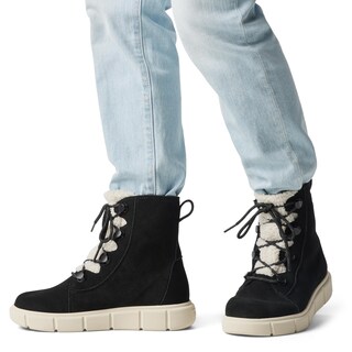 Foto 5 | Botas Sorel Explorer Lll Joan Cozy Impermeables Para Mujer, Color Negro 7.5 - Venta Internacional.
