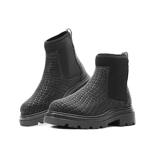 Foto 1 | Bota Karsten Dama Antiderrapante Casual Negro Elastico 22-26 Negro