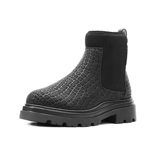 Foto 3 | Bota Karsten Dama Antiderrapante Casual Negro Elastico 22-26 Negro