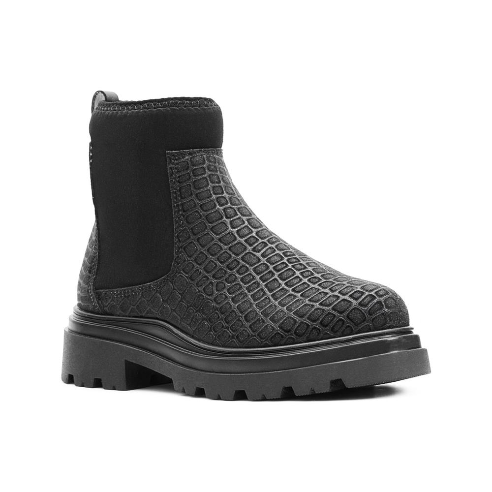 Foto 4 | Bota Karsten Dama Antiderrapante Casual Negro Elastico 22-26 Negro
