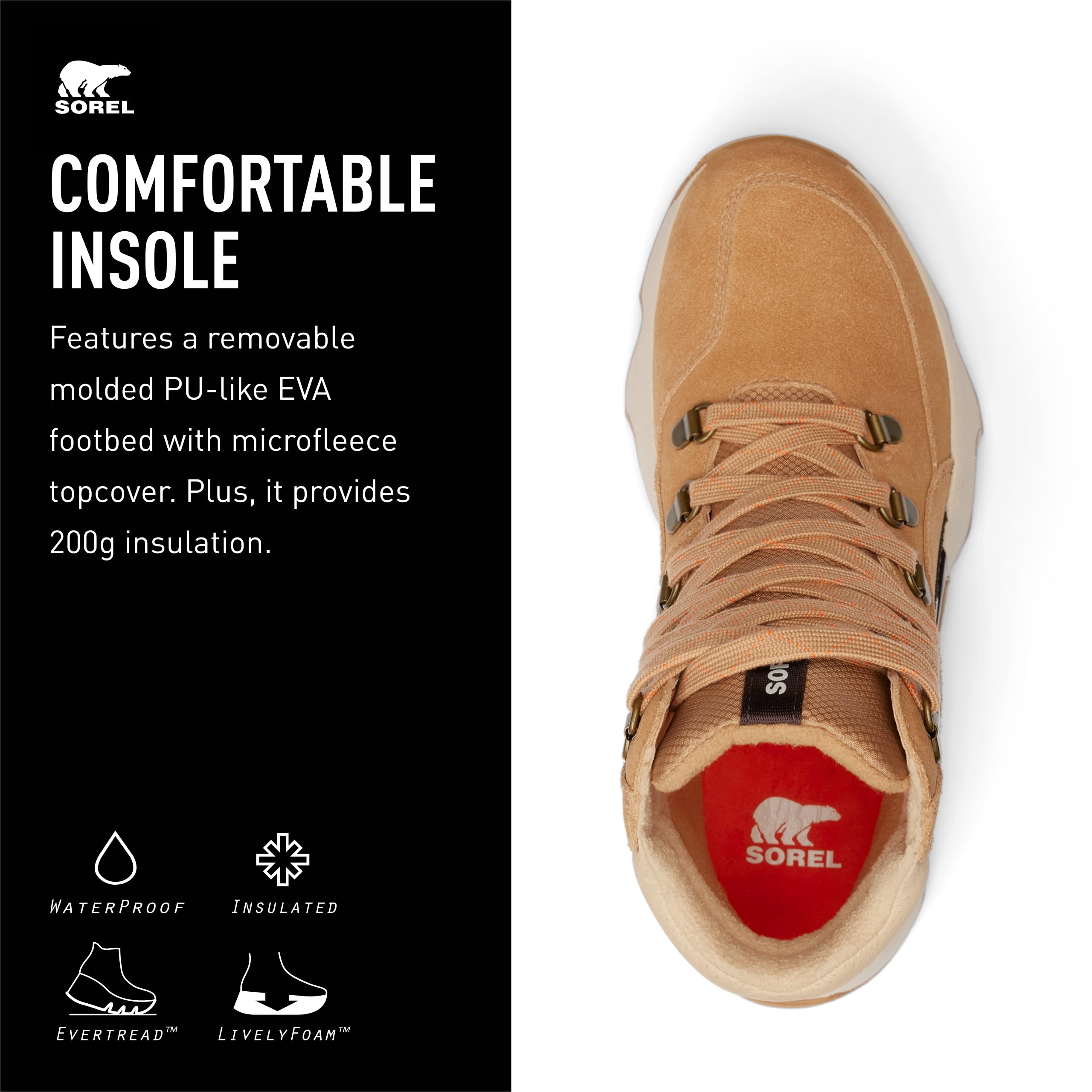 Foto 5 pulgar | Bota Sorel Kinetic Impact Conquest Plus Impermeable Para Mujer - Venta Internacional.