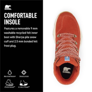 Foto 4 | Bota Sorel Kinetic Impact Conquest Plus Impermeable Para Mujer - Venta Internacional.