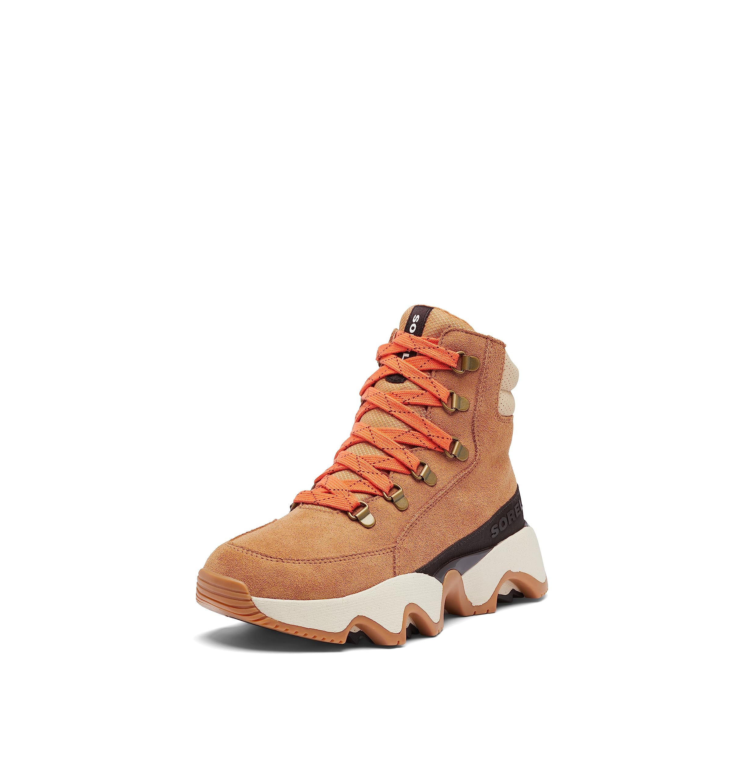 Zapatos Sorel Kinetic Impact Conquest Impermeables Para Mujer, Color Marrón Rojizo - Venta Internacional.
