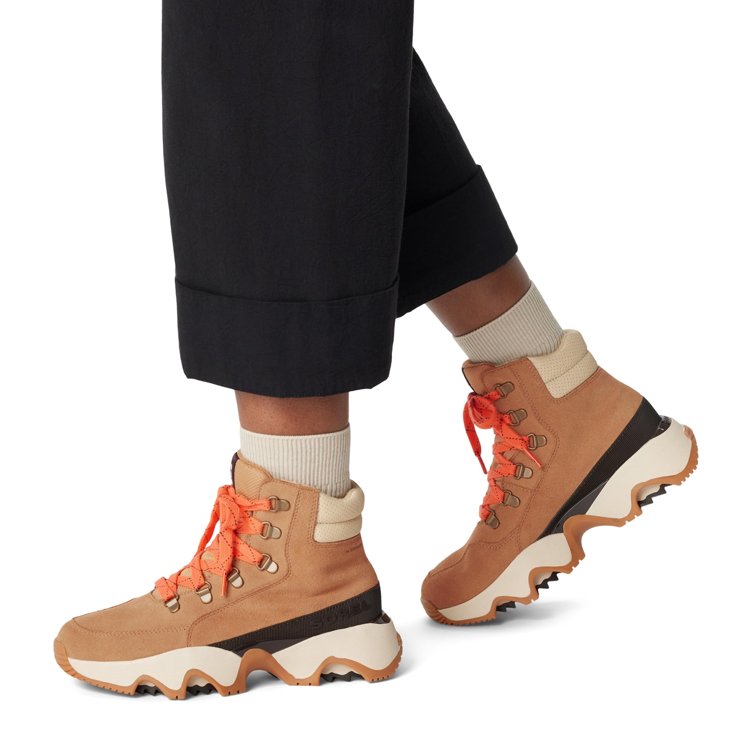 Foto 6 pulgar | Zapatos Sorel Kinetic Impact Conquest Impermeables Para Mujer, Color Marrón Rojizo - Venta Internacional.