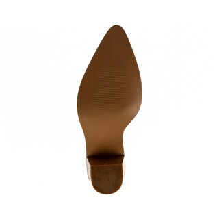 Foto 5 | Botas Vaqueras Tacón Moda 9cm Para Mujer Walki Neferty Blanco