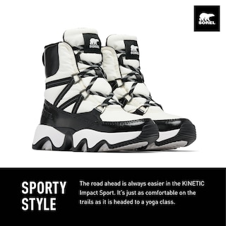 Foto 2 | Bota Sorel Kinetic Impact Sport Para Mujer, Impermeable, Sal Marina - Venta Internacional.