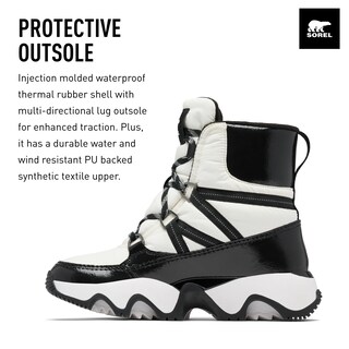 Foto 3 | Bota Sorel Kinetic Impact Sport Para Mujer, Impermeable, Sal Marina - Venta Internacional.