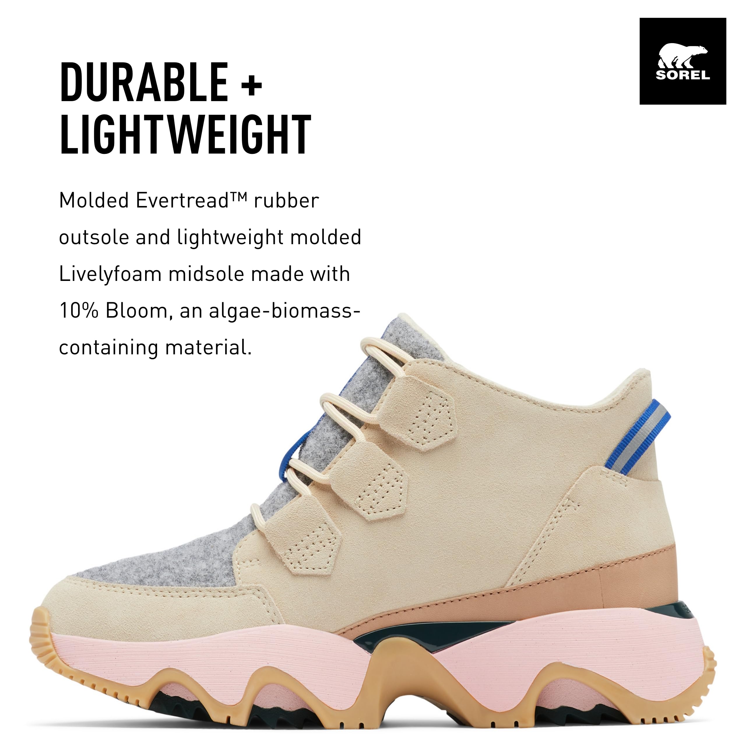Foto 4 pulgar | Zapatos Sorel Kinetic Impact Caribou Impermeables Para Mujer, Talla 5.5 - Venta Internacional.