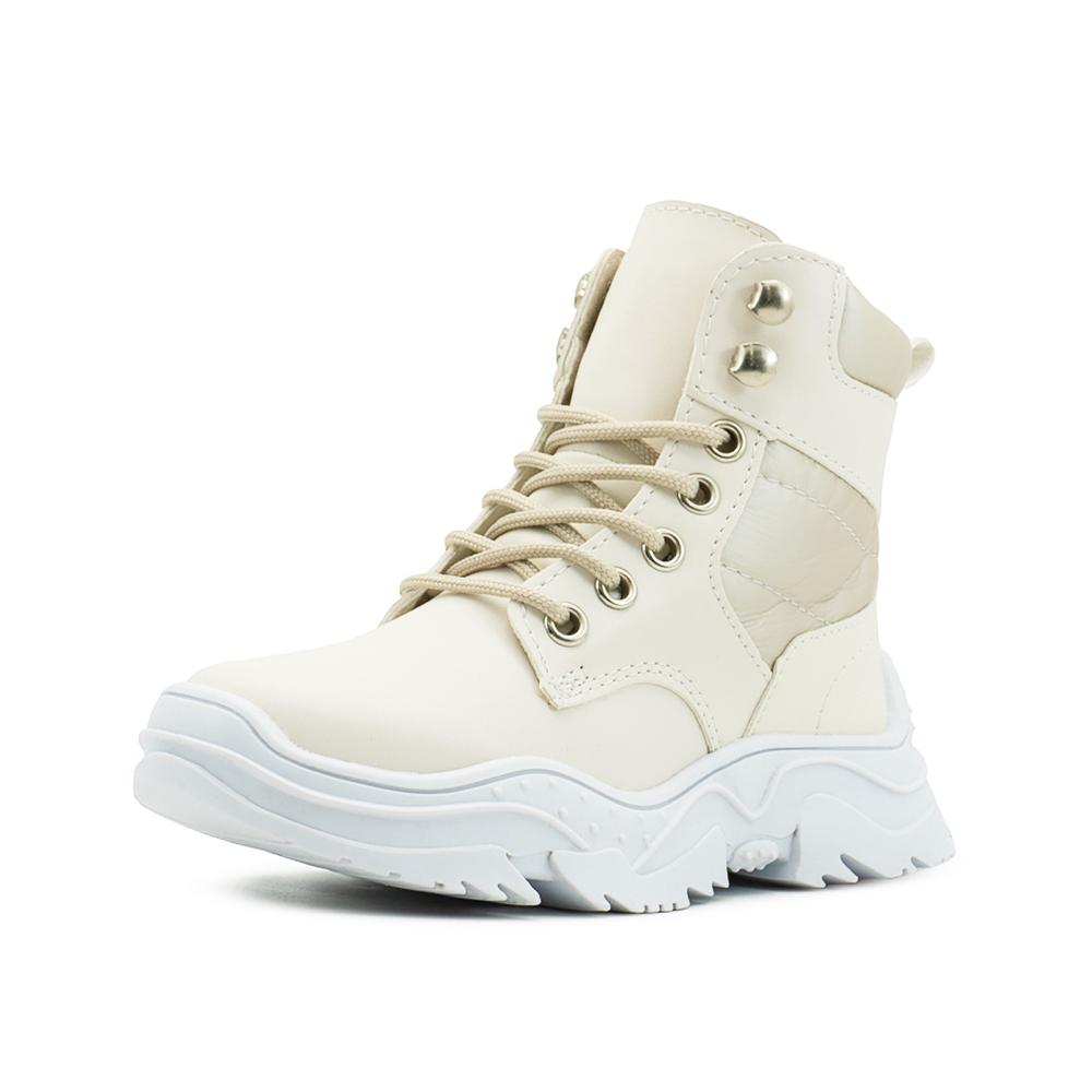 Foto 3 | Botin Niña Invierno Coqueta  Color Beige Casuales 18-26 Beige