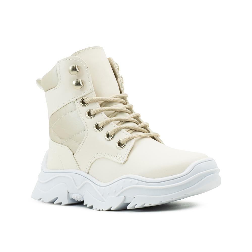 Foto 4 | Botin Niña Invierno Coqueta  Color Beige Casuales 18-26 Beige
