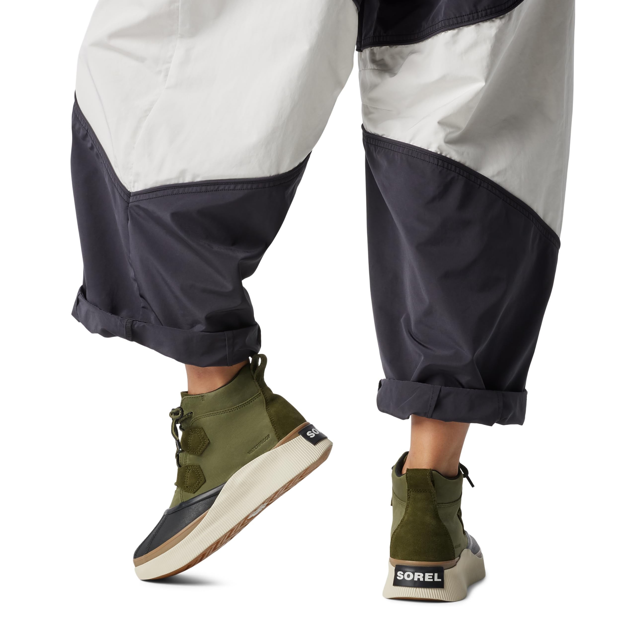 Foto 5 | Bota Sorel Out N About Lv Classic Impermeable Para Mujer, Color Verde - Venta Internacional.