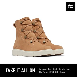 Foto 2 | Botas Sorel Explorer Lll Joan Impermeables Para Mujer Tawny Buff 7 - Venta Internacional.