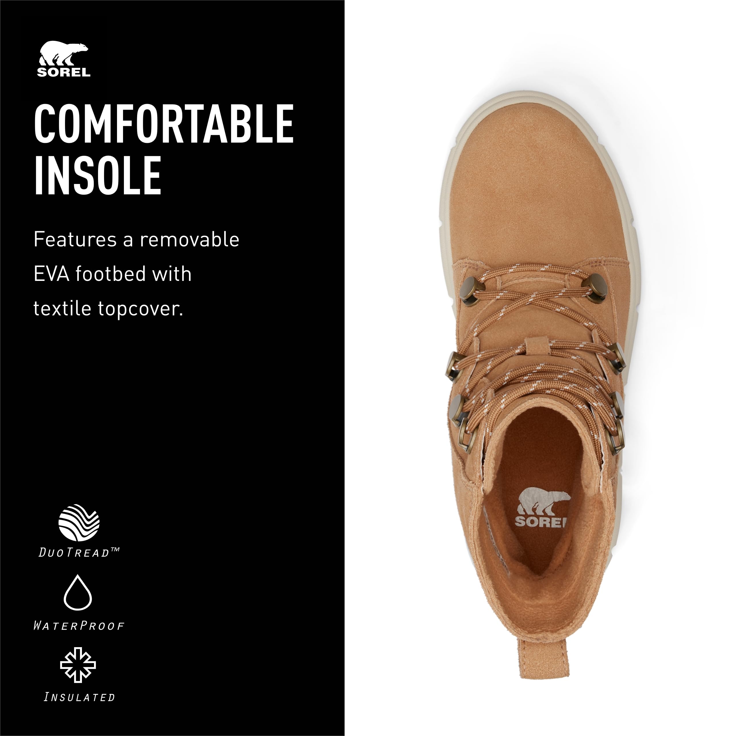 Foto 5 pulgar | Botas Sorel Explorer Lll Joan Impermeables Para Mujer Tawny Buff 7 - Venta Internacional.