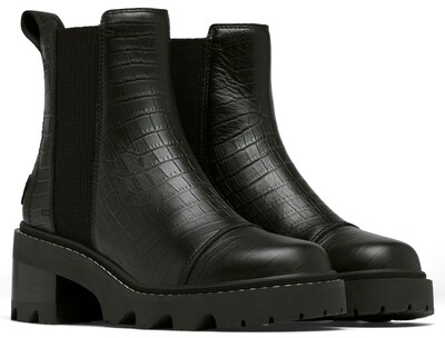 Foto 2 | Botas Sorel Joan Now Chelsea Black Tawny Buff 8 Para Mujer - Venta Internacional.