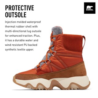Foto 3 | Bota Sorel Kinetic Impact Sport Impermeable Para Mujer Sanguine 8 - Venta Internacional.