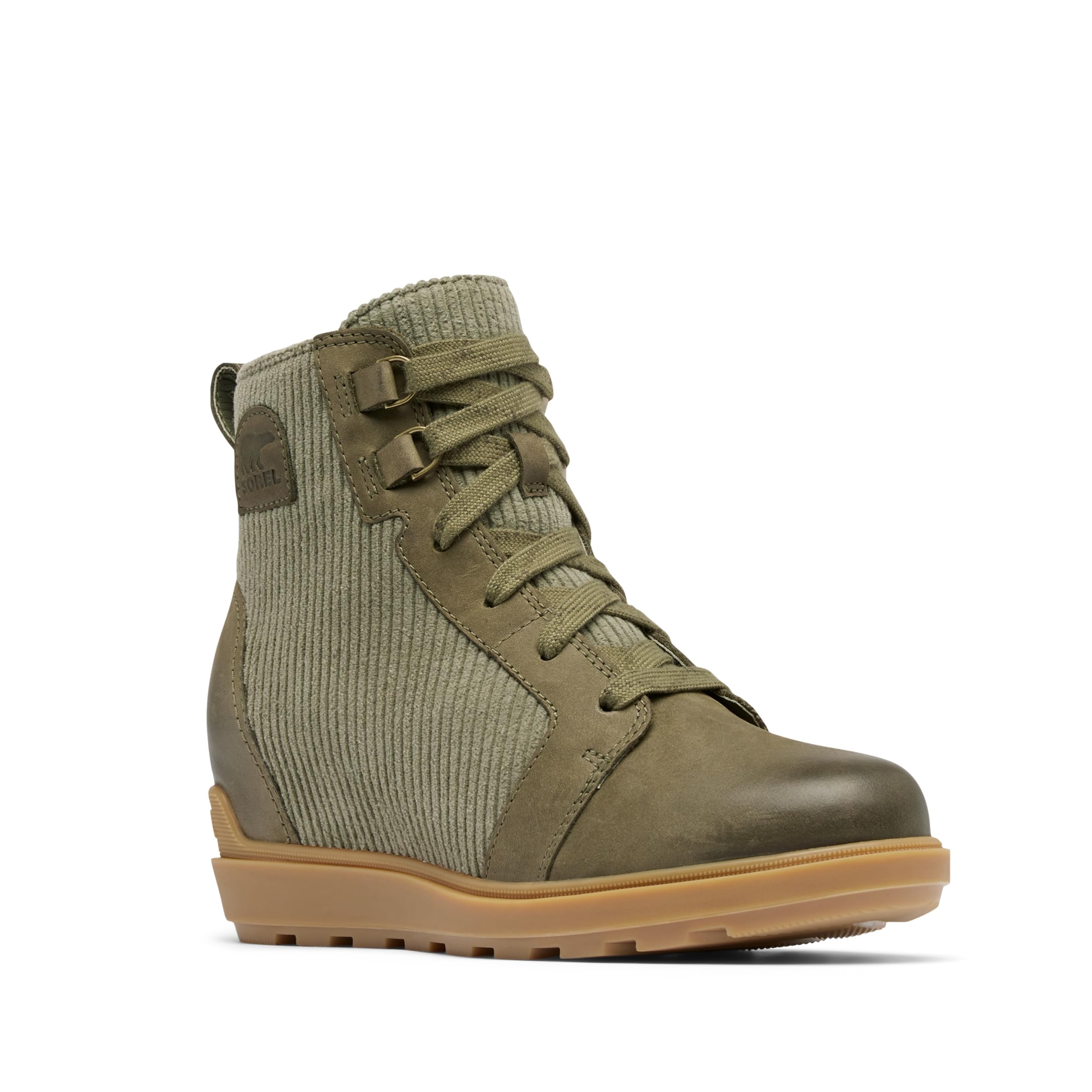 Botas De Invierno Sorel Evie Ii Nw Lace Para Mujer, Color Verde Piedra, Talla 7.5 - Venta Internacional.