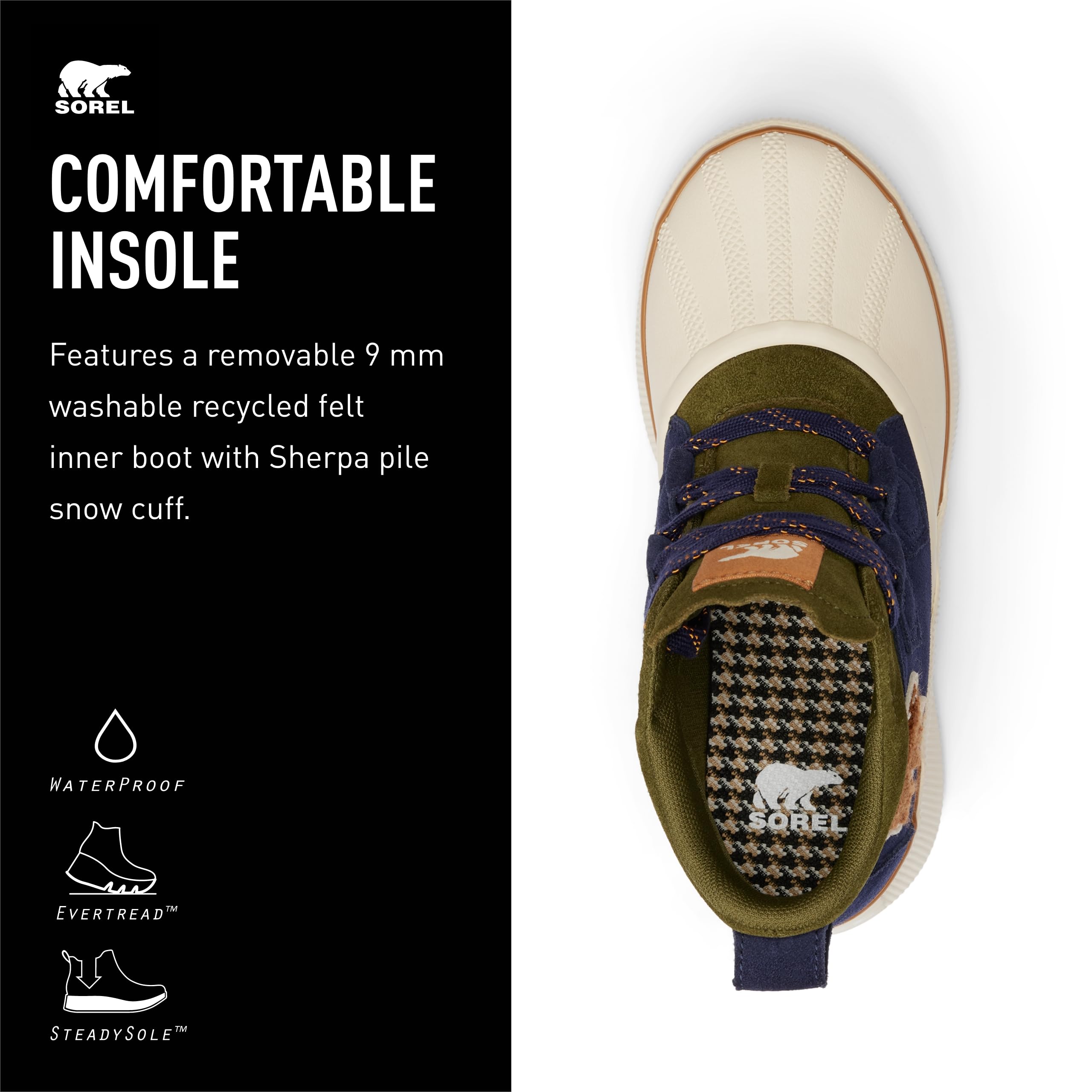 Foto 5 pulgar | Bota Sorel Out N About Lv Classic Waterproof Para Mujer 5.5 - Venta Internacional.