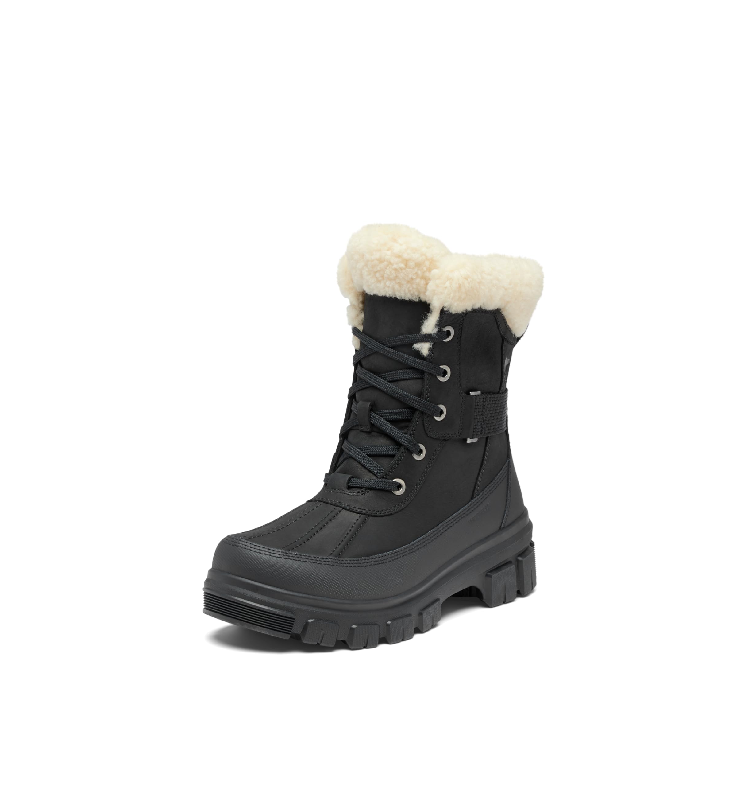 Bota Sorel Tivoli V Parc Impermeable Para Mujer, Color Negro, Talla 8.5 - Venta Internacional.
